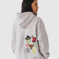 Jalisco Embroidery Patchwork Oversized Hoodie