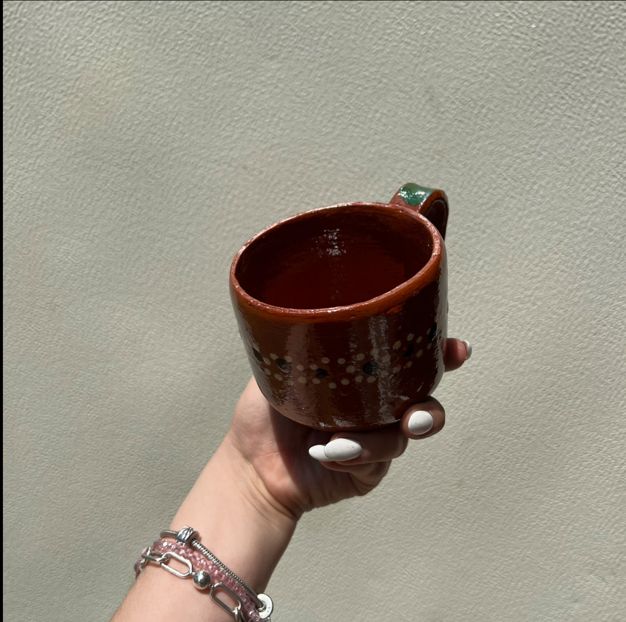 Small Round Barro Pottery Mug