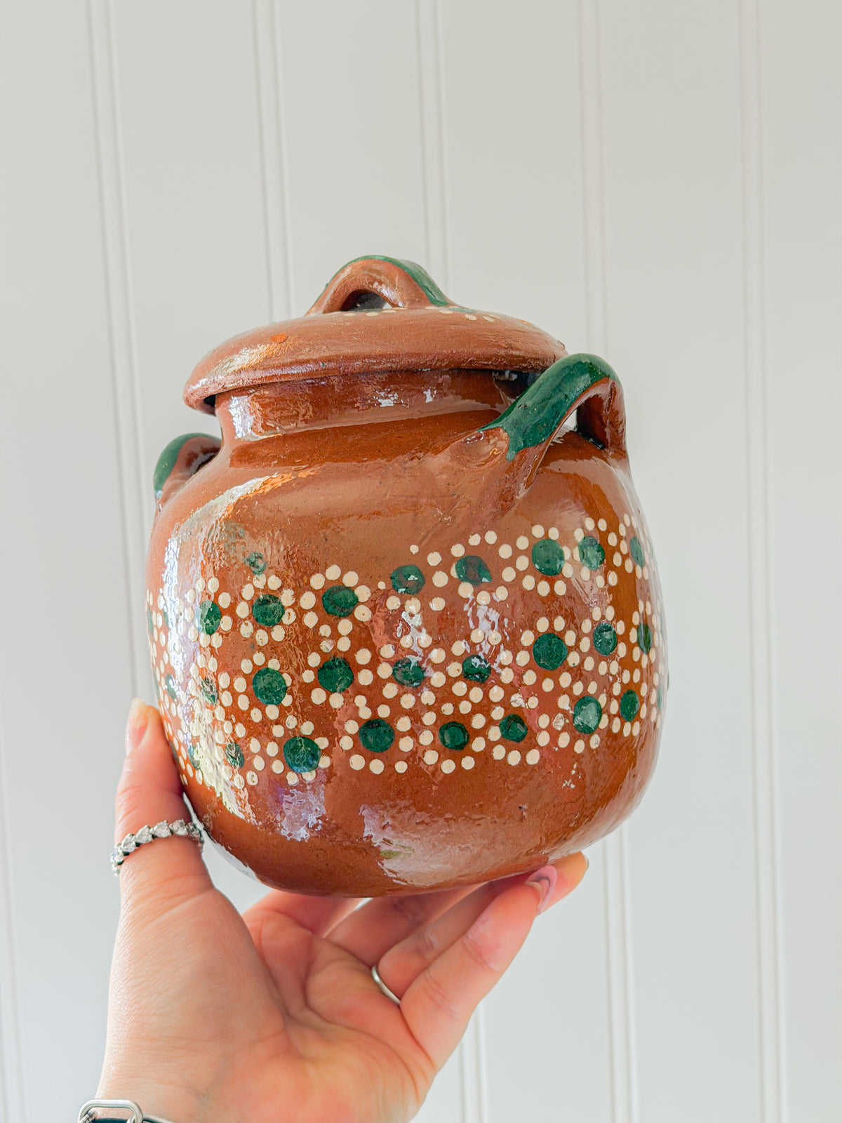 Small 1/4kg Barro Ollita with Lid