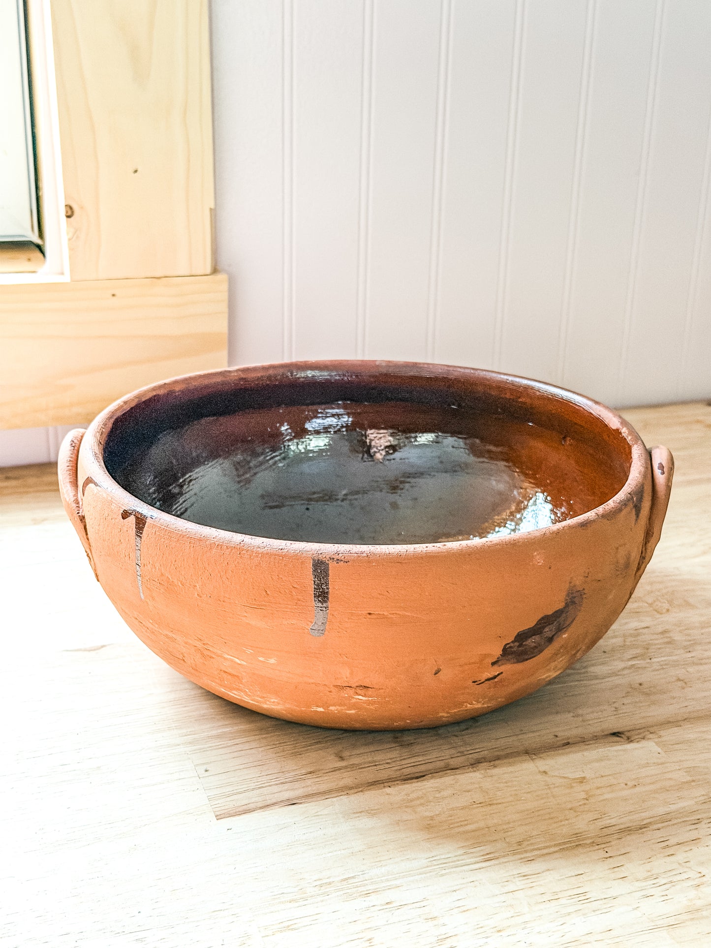 Traditional Mexican Clay Cazuela (Sin Tapa)