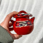 Mini Hand-Painted Mexican Clay Pot with Lid