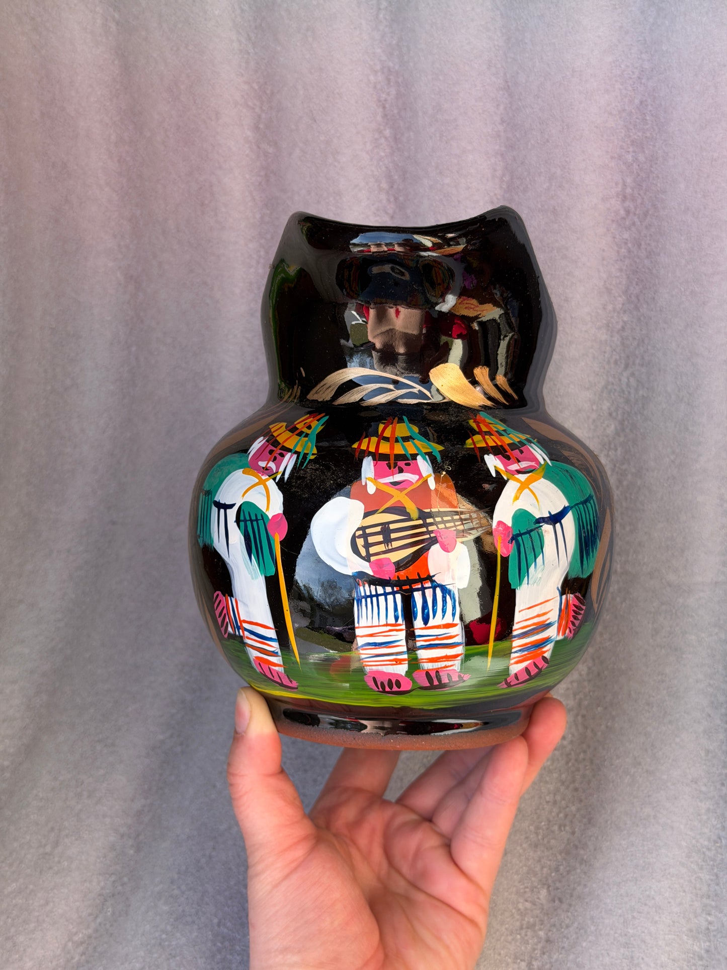 Mexican Michoacan Sugar & Creamer Set