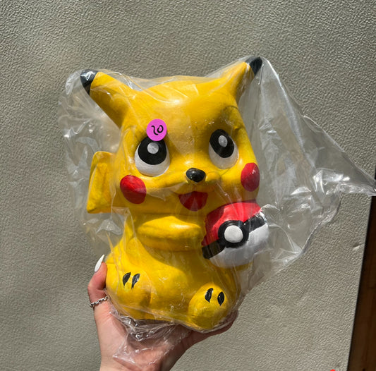 Pikachu Pottery Piggy Bank