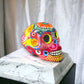 Guerrero Calavera Skull | Large Hand-Painted Day of the Dead Art