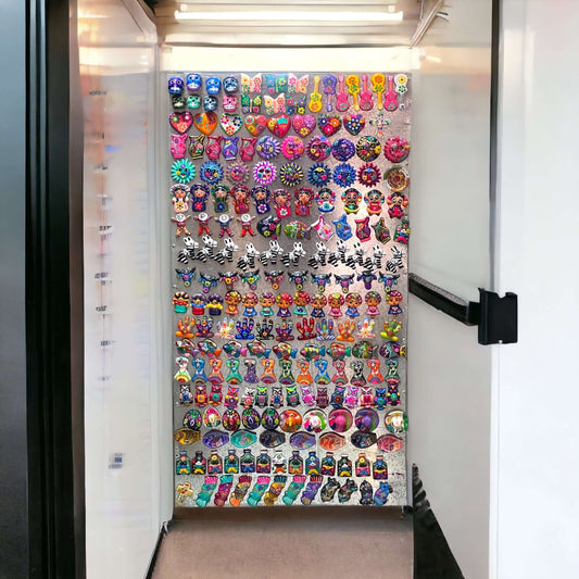 Guerrero Pottery Magnets | Assorted Mexican Fridge Magnets