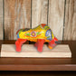 Talavera Bull Statue | Hand-Painted Mexican Ceramic Animal Decor