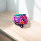 Handmade Guerrero Piggy Bank | Mexican Painted Coin Bank (Small)