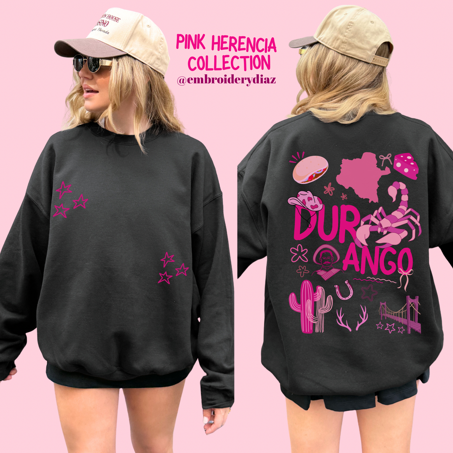 Durango Pink Herencia Sweater