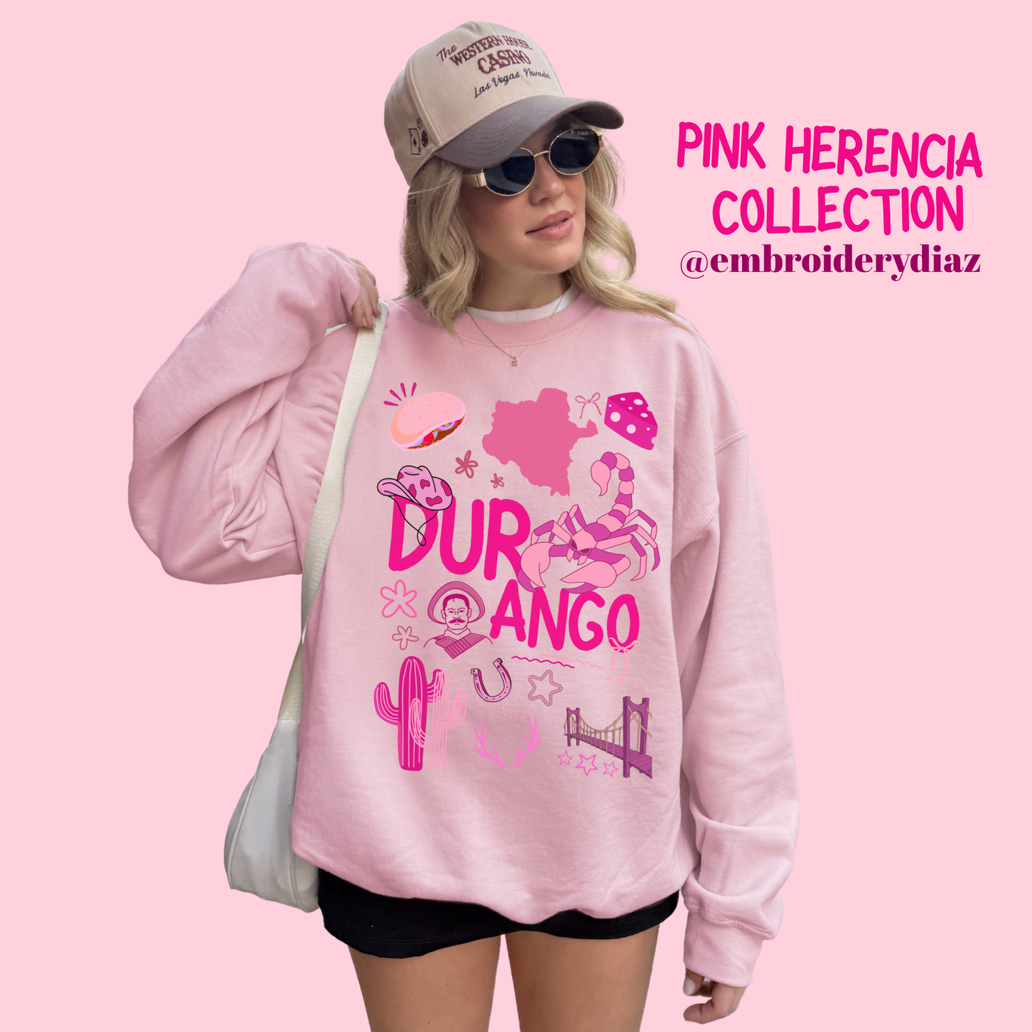 Durango Pink Herencia Sweater