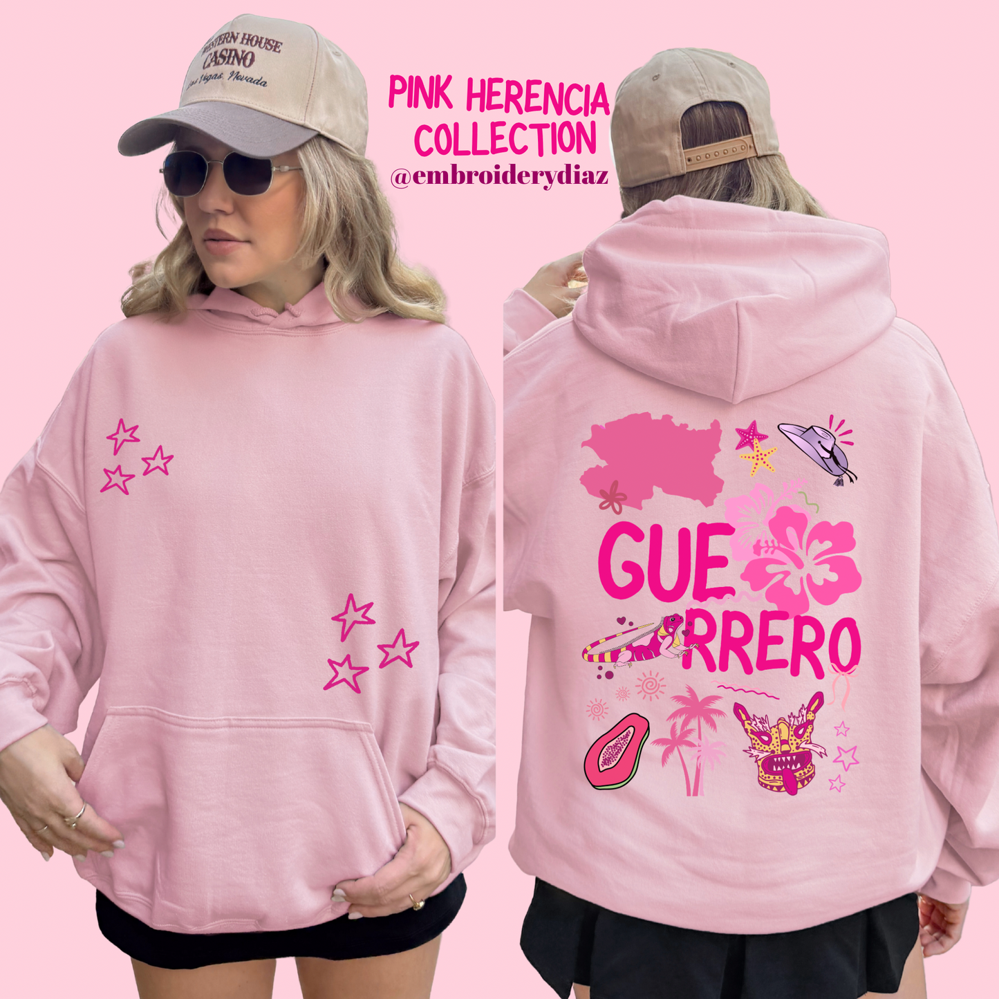 Guerrero Pink Herencia Sweater