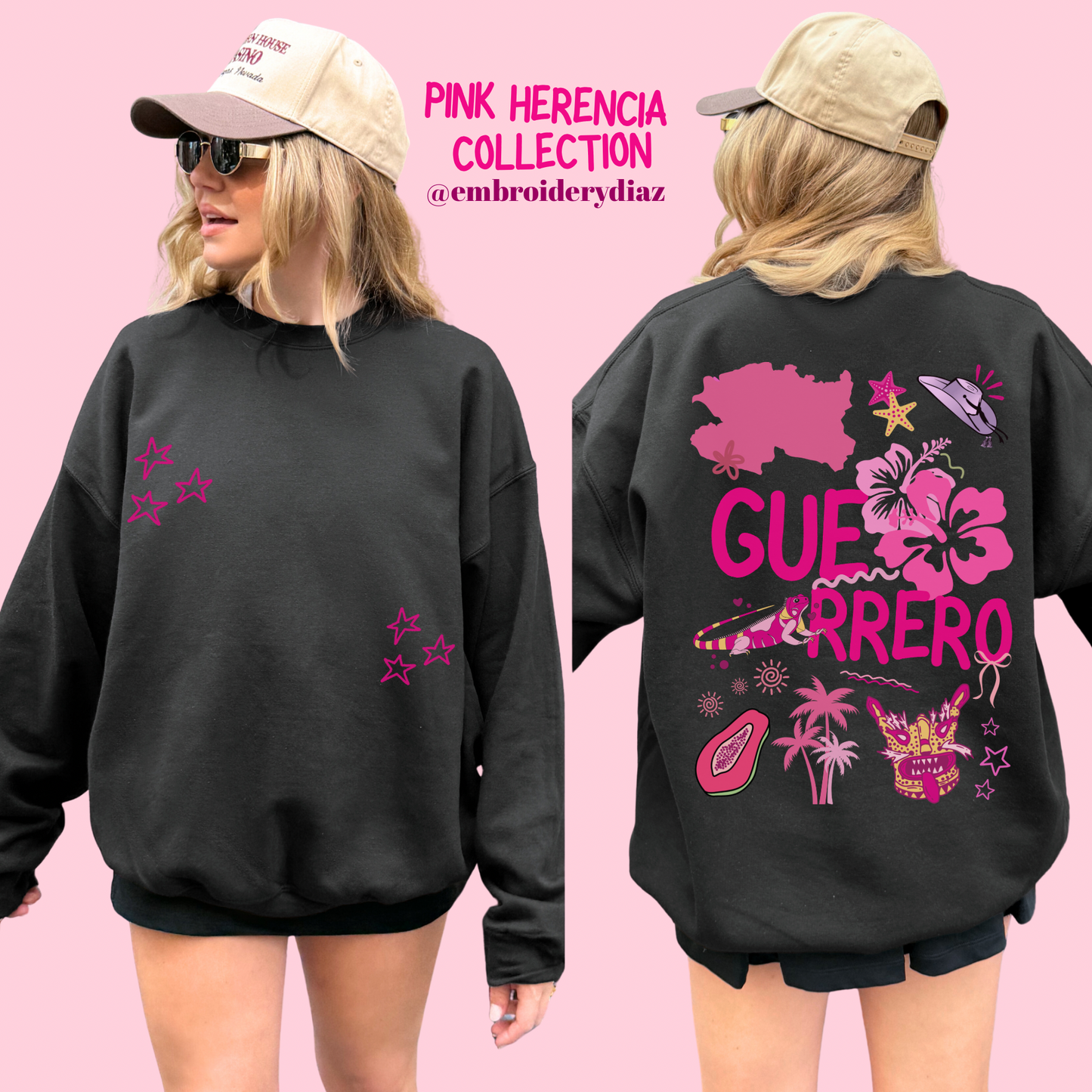 Guerrero Pink Herencia Sweater