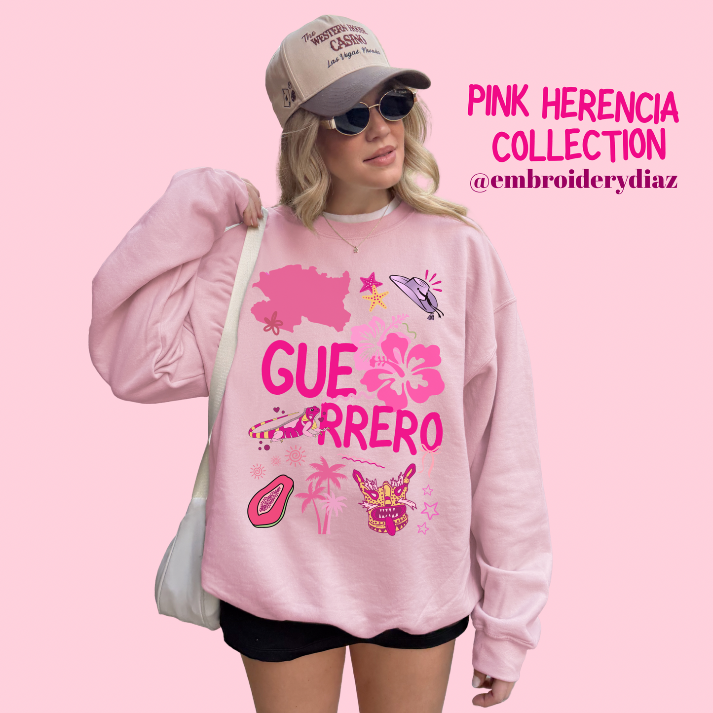 Guerrero Pink Herencia Sweater