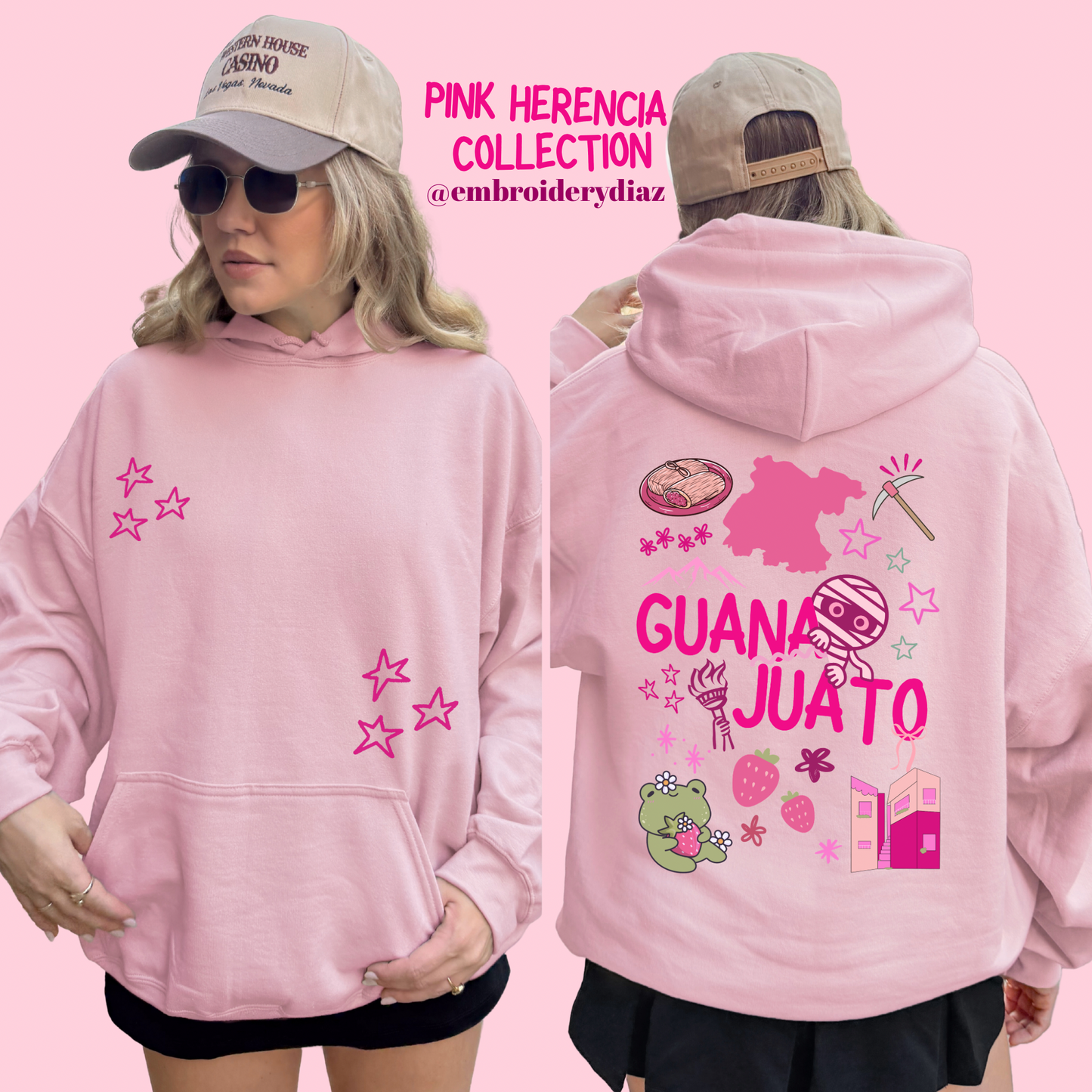 Guanajuato Pink Herencia Sweater