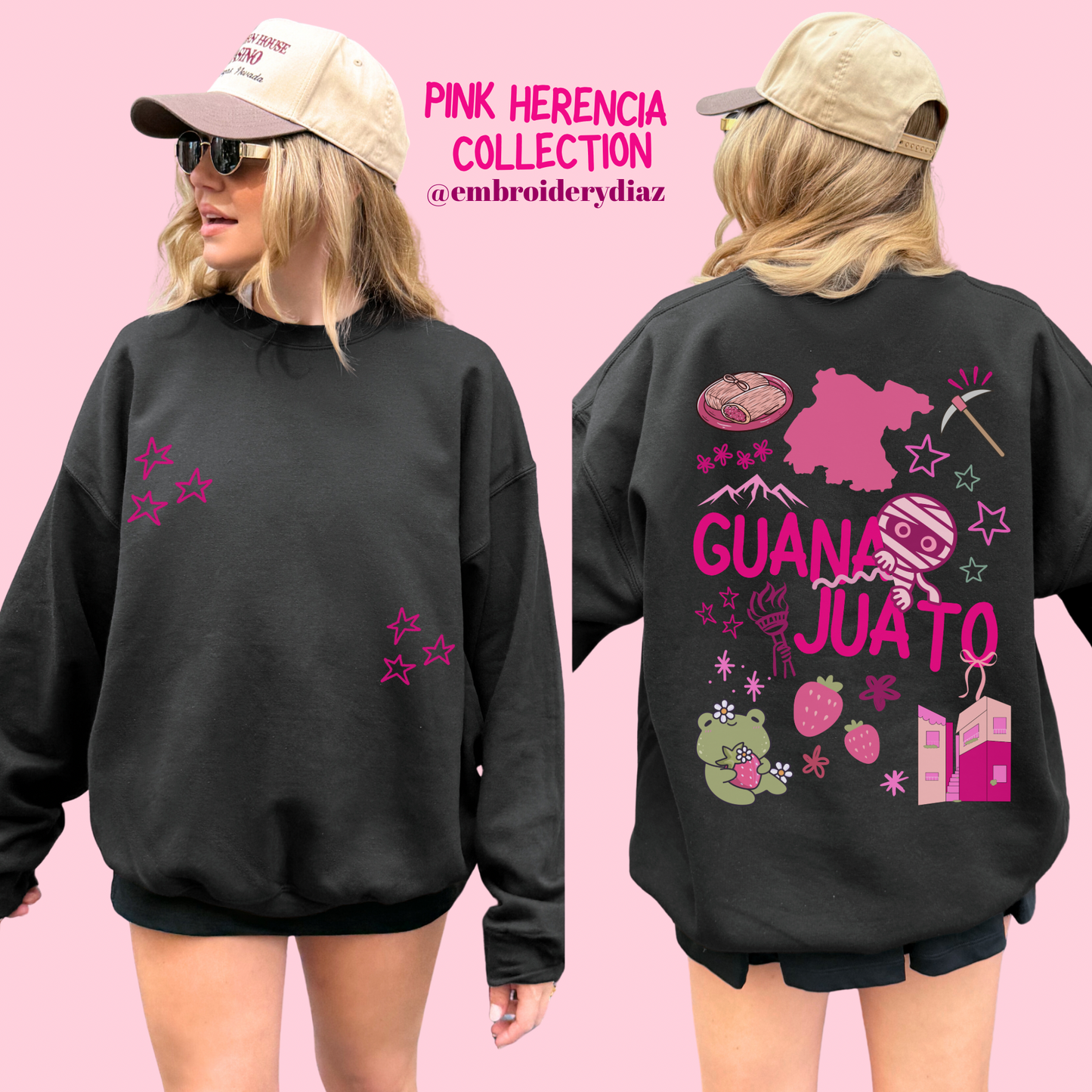 Guanajuato Pink Herencia Sweater