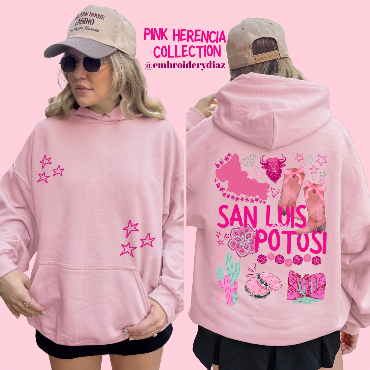 SLP Pink Herencia Sweater