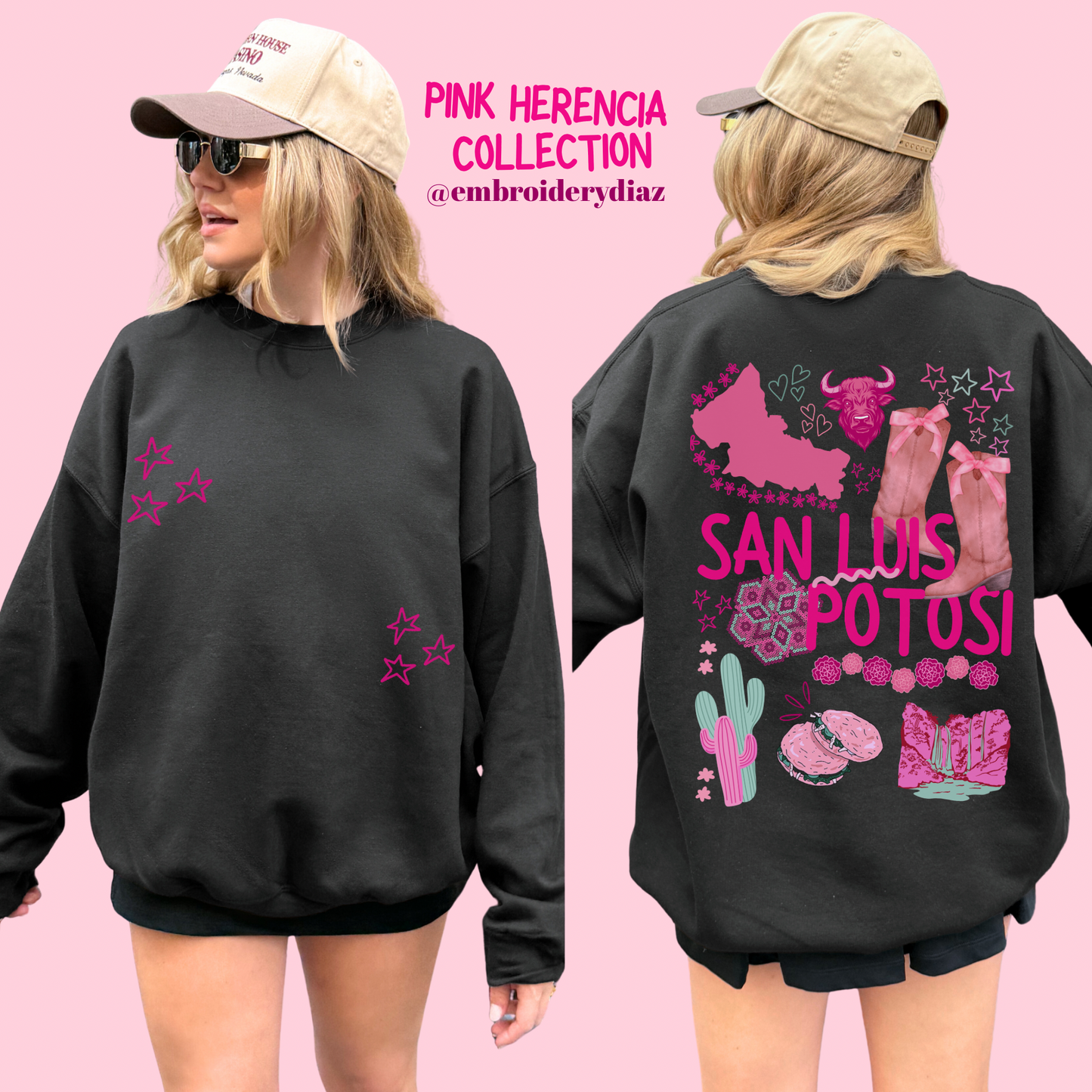 SLP Pink Herencia Sweater