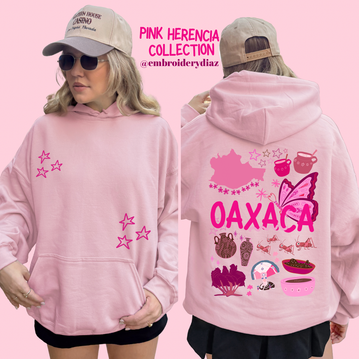 Oaxaca Pink Herencia Sweater