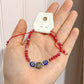 Red Cross Mal de Ojo Protection Bracelet