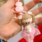 Pink Bautizo Doll Keychain