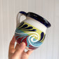Blue Engobe Barro Hand-Painted Mug