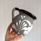 Black & Gray Barro Hand-Painted Mug