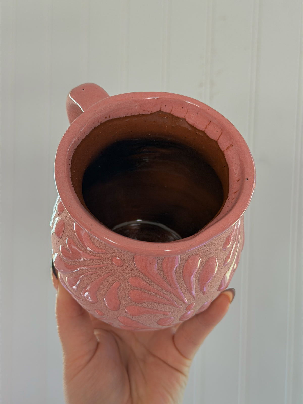 Pink Barro Hand-Painted Mug