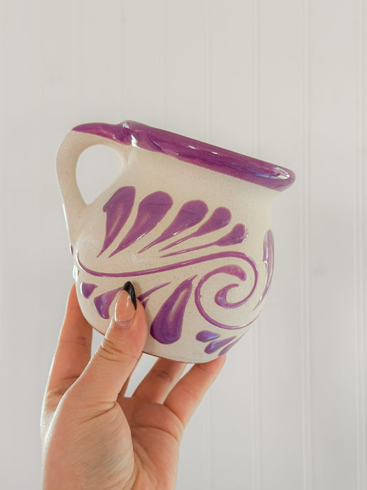 Lilac Barro Hand-Painted Mug