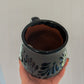 Black Barro Hand-Painted Mug