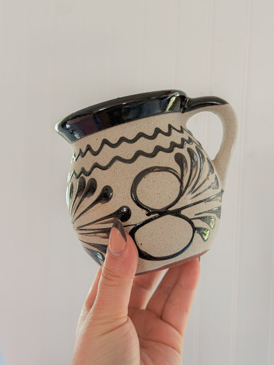 Brown Barro Hand-Painted Mug