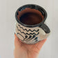 Brown Barro Hand-Painted Mug