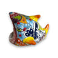 Colorful Talavera Shark Soap Dish | Handcrafted Ceramic Holder