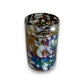 Pearlescent Swirl Hand-Blown Glass | Mexican Mocha Mix Tumbler