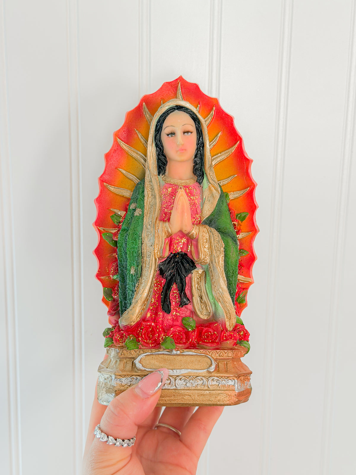 8” Virgen de Guadalupe Figure