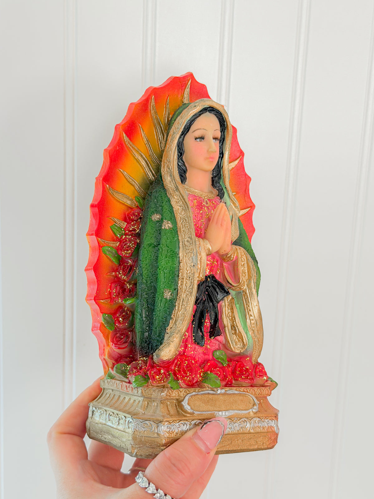 8” Virgen de Guadalupe Figure