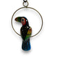 Colorful Mini Talavera Toucan | Handcrafted Hanging Decor