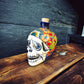 Talavera Skull Decanter | Small Day of the Dead Ceramic Bottle