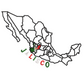 Jalisco Map Embroidery Design