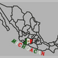 Michoacan Map Embroidery Design