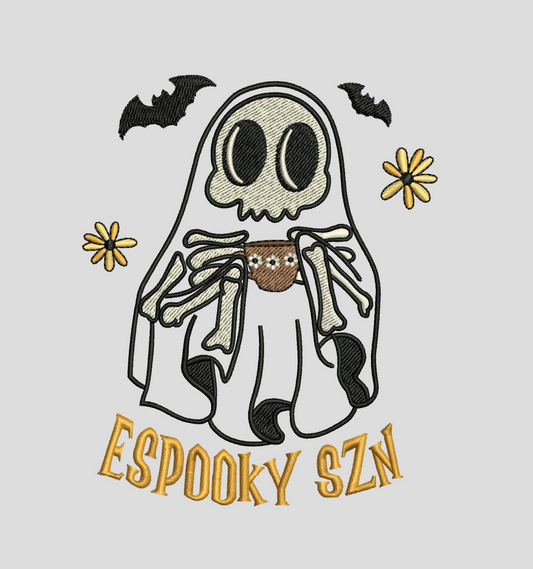 Espooky SZN Embroidery Design