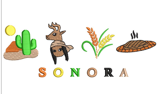 Sonora Embroidery Design