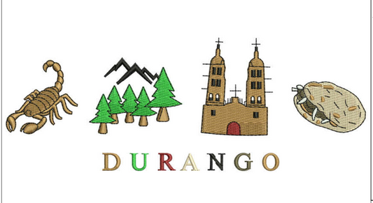 Durango Embroidery Design