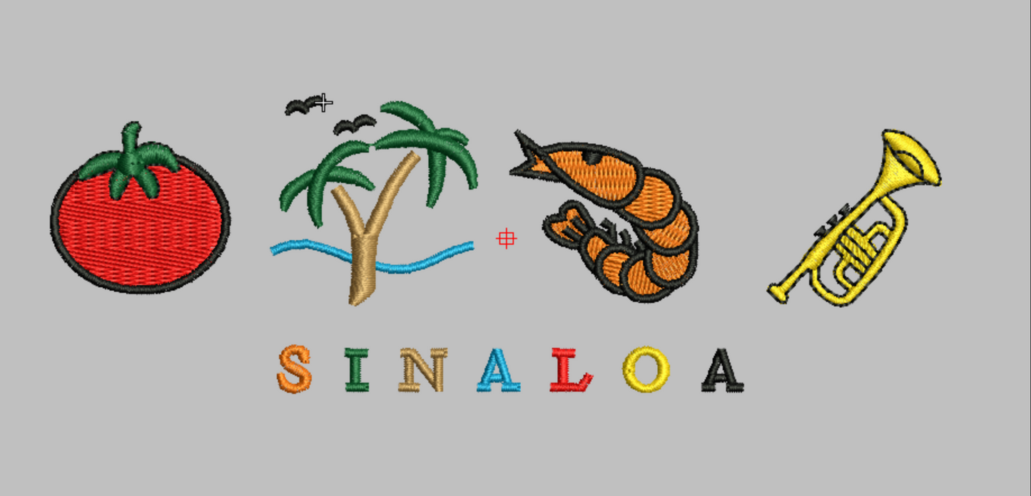 Sinaloa Embroidery Design