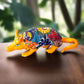Talavera Armadillo Statue | Hand-Painted Mexican Folk Art Animal