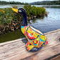 Talavera Duck Planter | Colorful Hand-Painted Mexican Ceramic Art