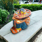Talavera Panchito Sleeping Man Figurine | XL Hand-Painted Art