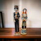 Talavera Skeleton Bride & Groom Set | Day of the Dead Pottery