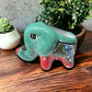 Talavera Elephant Planter | Colorful Hand-Painted Ceramic Animal Pot