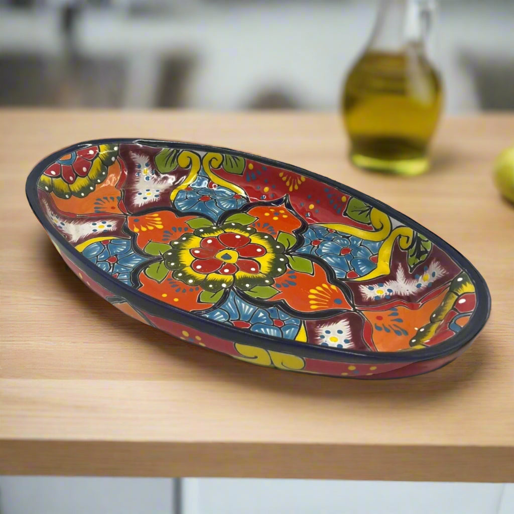 Custom Talavera Dinnerware Set | Hand-Painted Mexican Ceramic