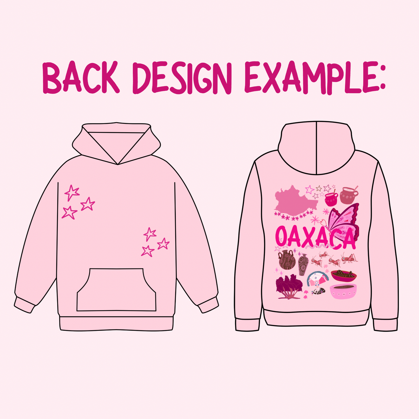 Tamaulipas Pink Herencia Sweater