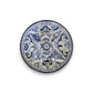 11.5" Talavera Blue & White Dinner Plate | Mexican Dinnerware
